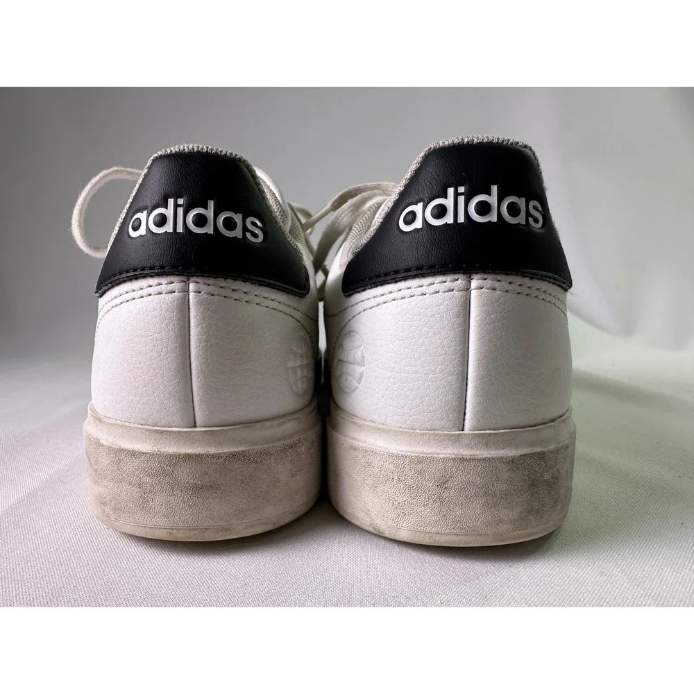 Adidas Grand Court TD Lifestyle Sneakers White Black Size‎ 8 Womens Casual Shoes